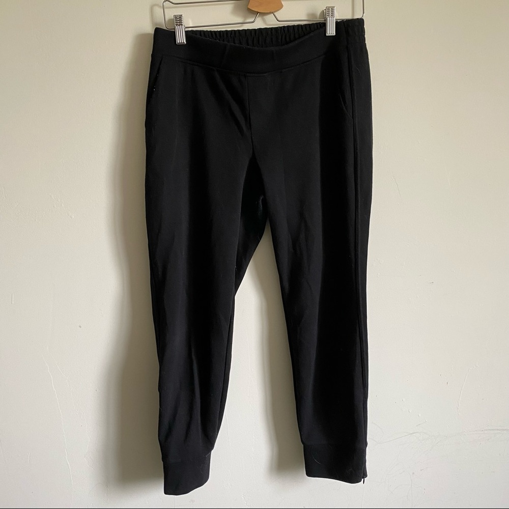 🌟3 for $15 || Old Navy || Black Zip Ankle Jogger